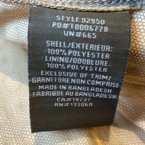 Elevate Sports Women’s Lemon Yellow & Gray  Trim Rain jacket with Velcro Cuffs . - Picture 12 of 13